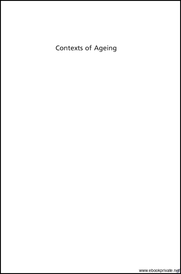 Contexts of Ageing