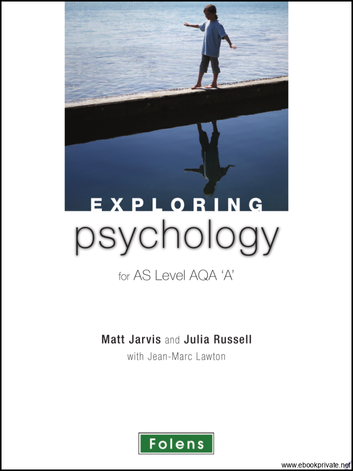 Exploring Psychology: AS Student Book for AQA A